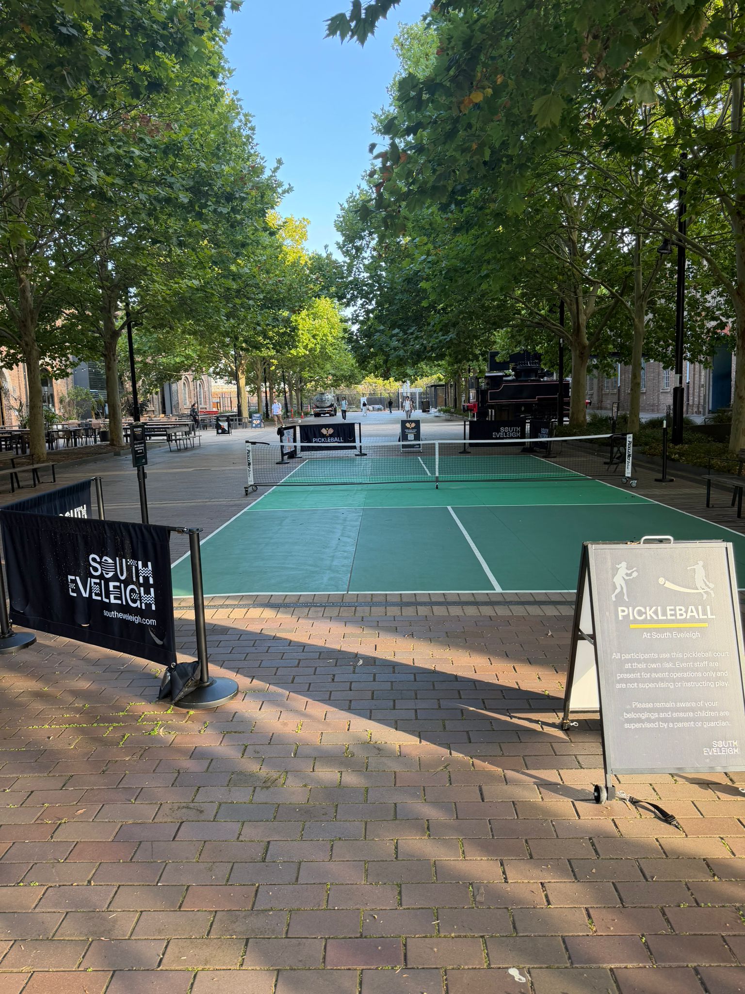 Free courts at South Eveleigh